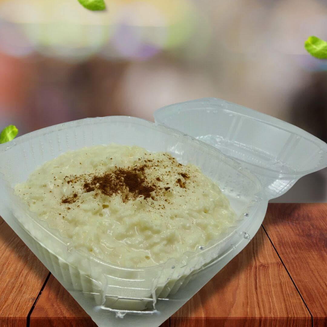 How we serve the Arroz Con Leche at our restaurant
