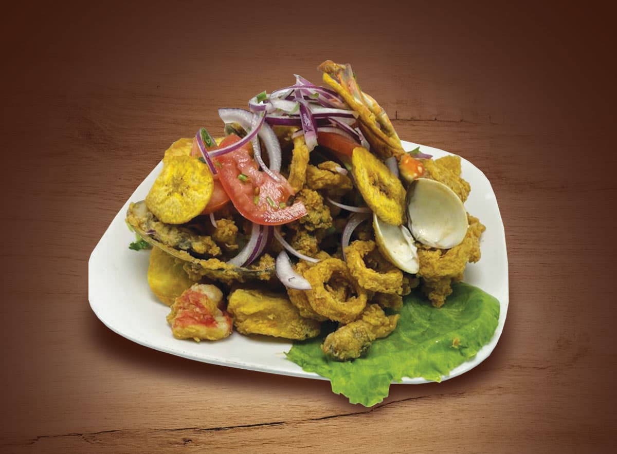 How we serve the Jalea Personal at our restaurant