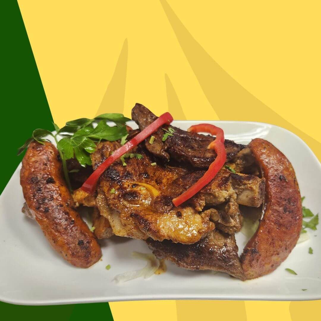 How we serve the Parrillada Personal at our restaurant