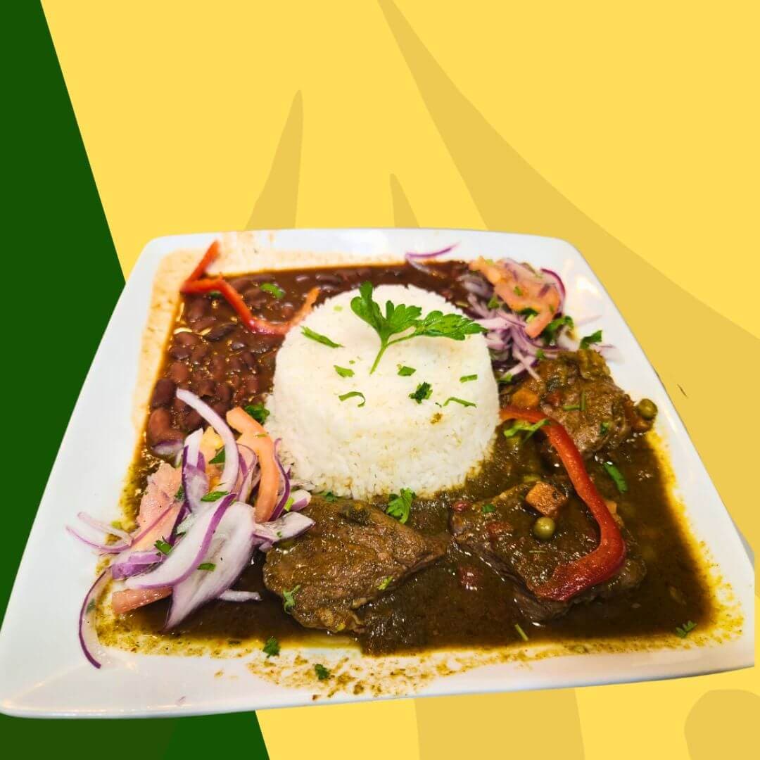 This is how we serve the Seco De Carne in our restaurant